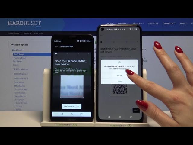 Video thumbnail for How to Transfer Data from Old Android Device to OnePlus Nord N100 – Copy / Transfer Files