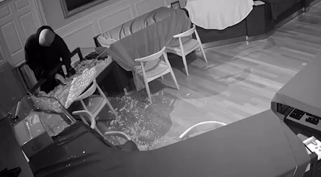Video thumbnail for Caught on camera: Thieves smash jewelry cases during Spring Lake Heights break-in