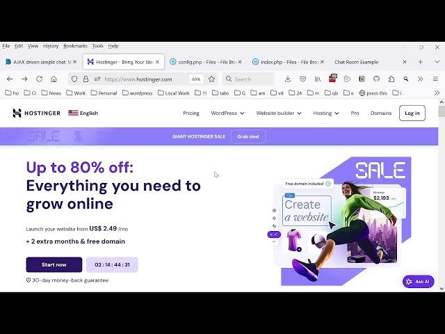 Video thumbnail for 2025 01 03 3pm Create a Chat Room in PHP