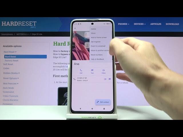 Video thumbnail for How to Block Number in MOTOROLA Edge 20 Lite – Number Blocking Option