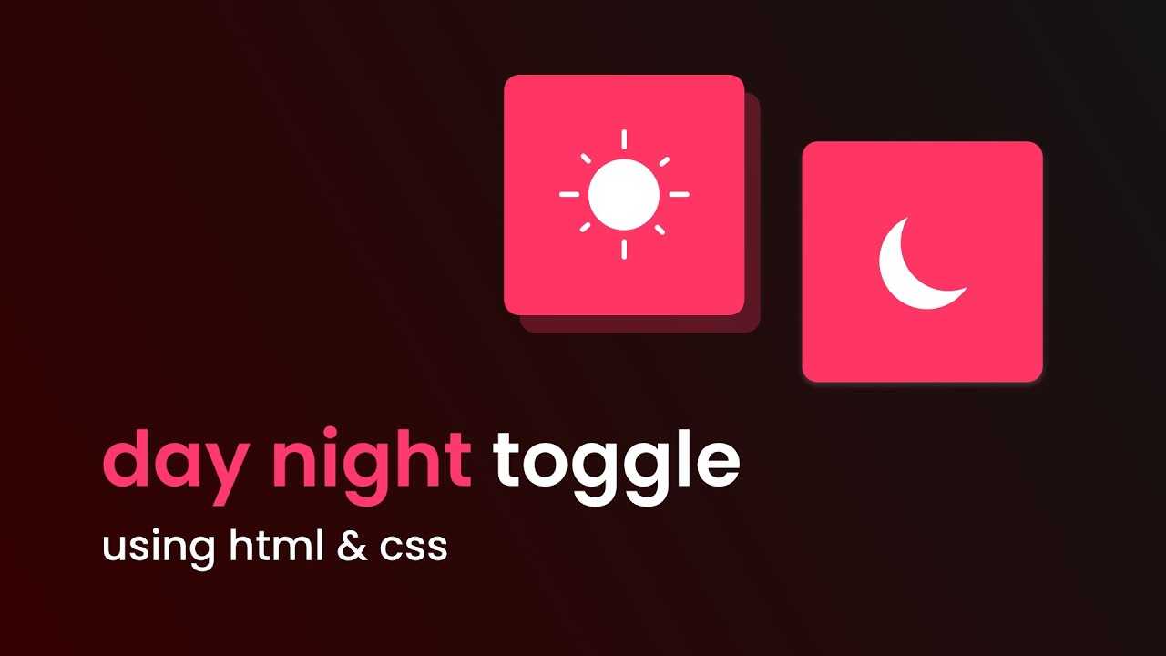 'Video thumbnail for How To Make Dark Mode Toggle Button Using HTML CSS & JS'