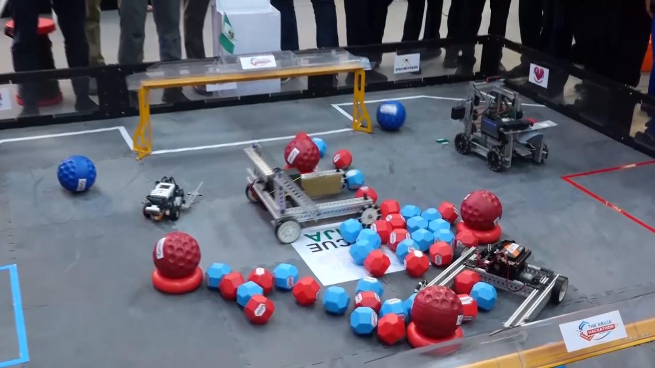 Video thumbnail for Nigeria: 2026 Hackathon: Young innovators win awards in drone, robotics challenges.