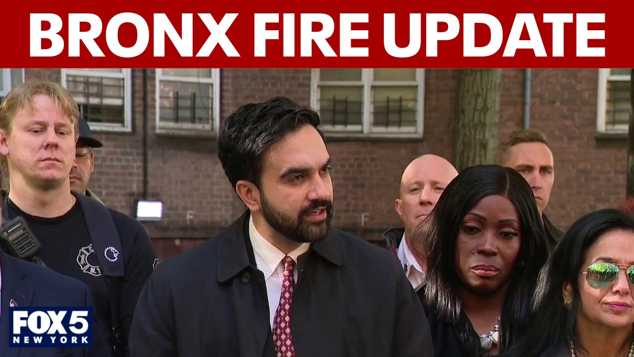 Video thumbnail for 11-year-old dead in Bronx e-bike battery fire | Full news conference