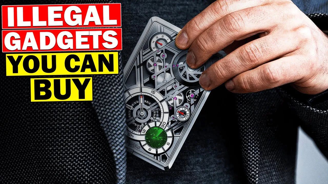 Video thumbnail for 10 ILLEGAL GADGETS YOU CAN BUY!