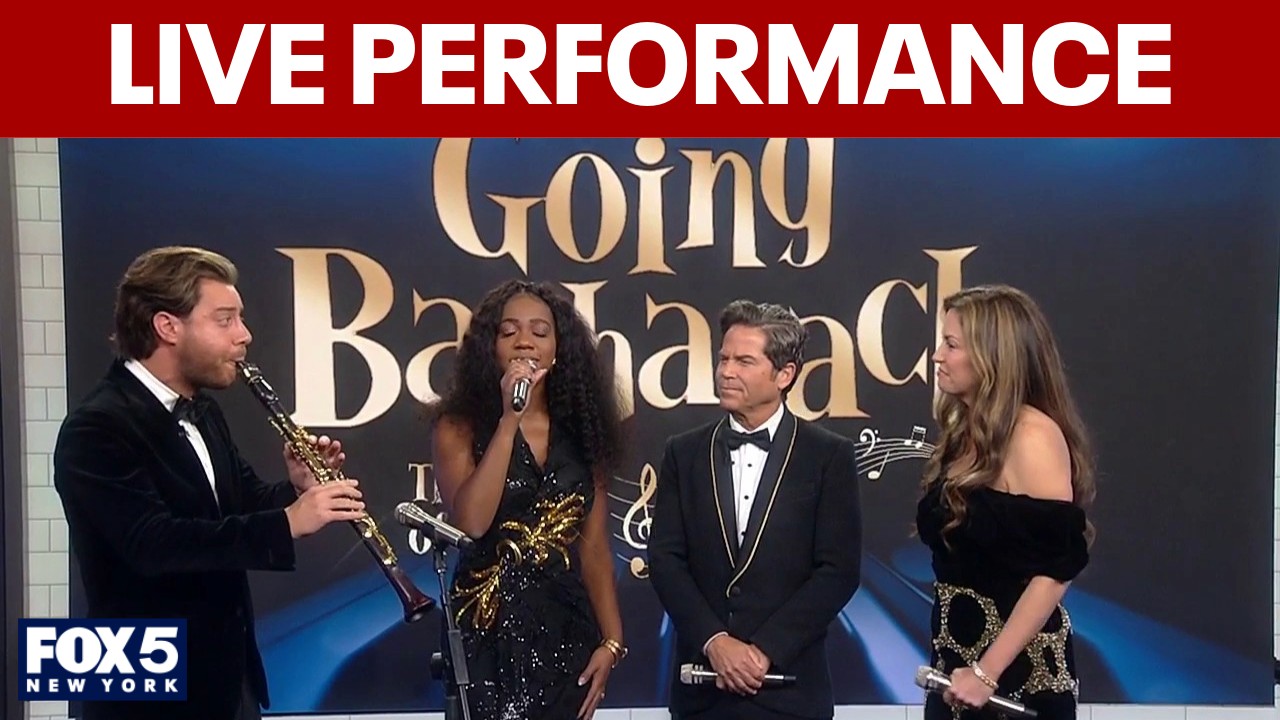 Video thumbnail for Cast of "Going Bacharach" performs live on "Good Day New York"