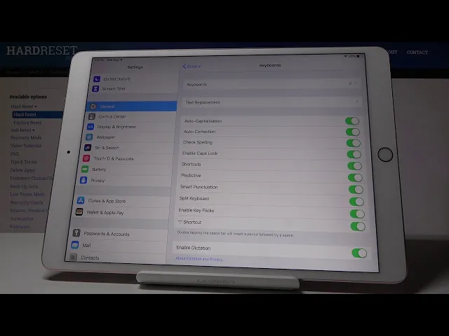Video thumbnail for How to Enable Dictation in iPad Pro 10.5 - Turn On / Off Dictation Feature