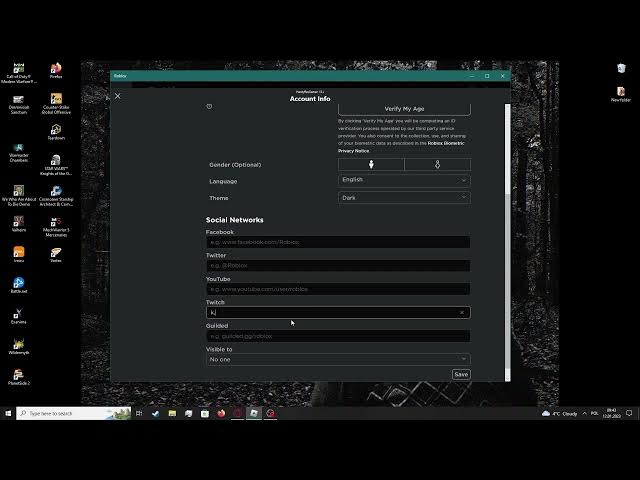 Video thumbnail for Roblox How To Add & Remove Twitch