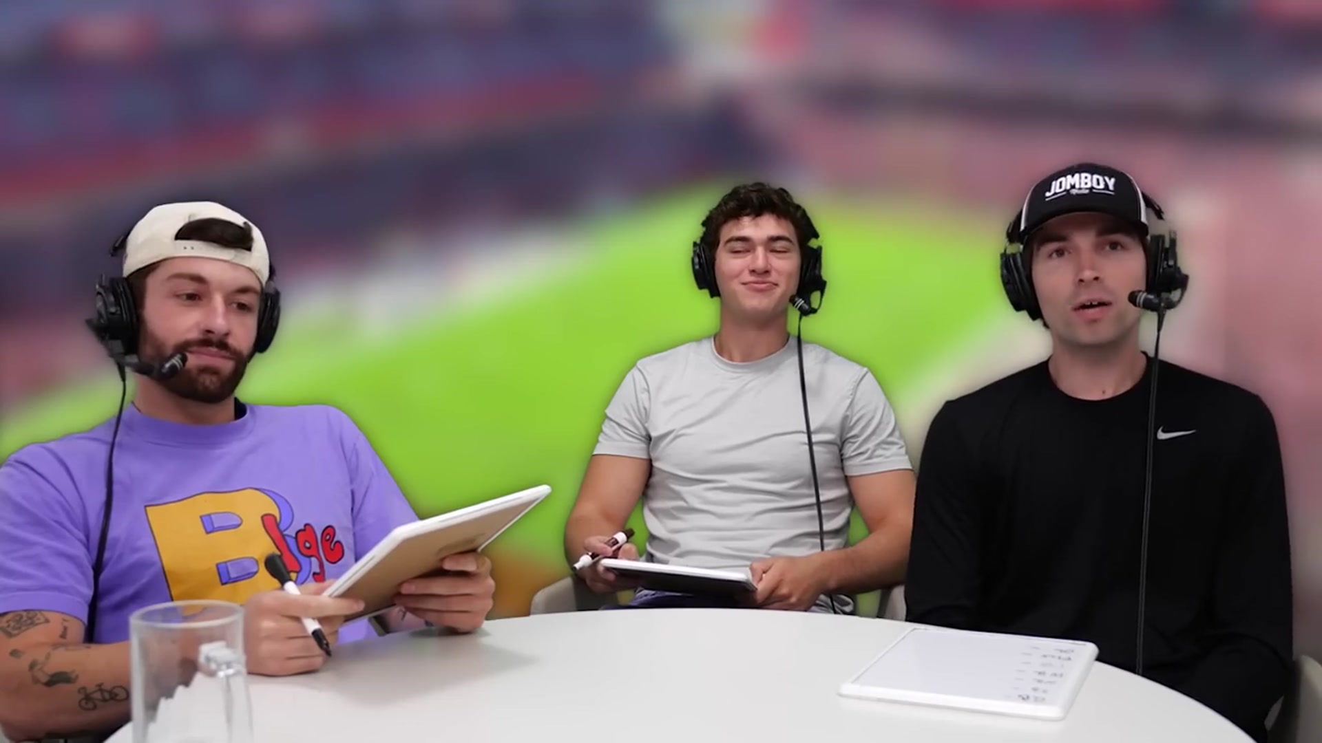 'Video thumbnail for Can we name random NFL lineups from the NFC West? (ft. BDGE)'