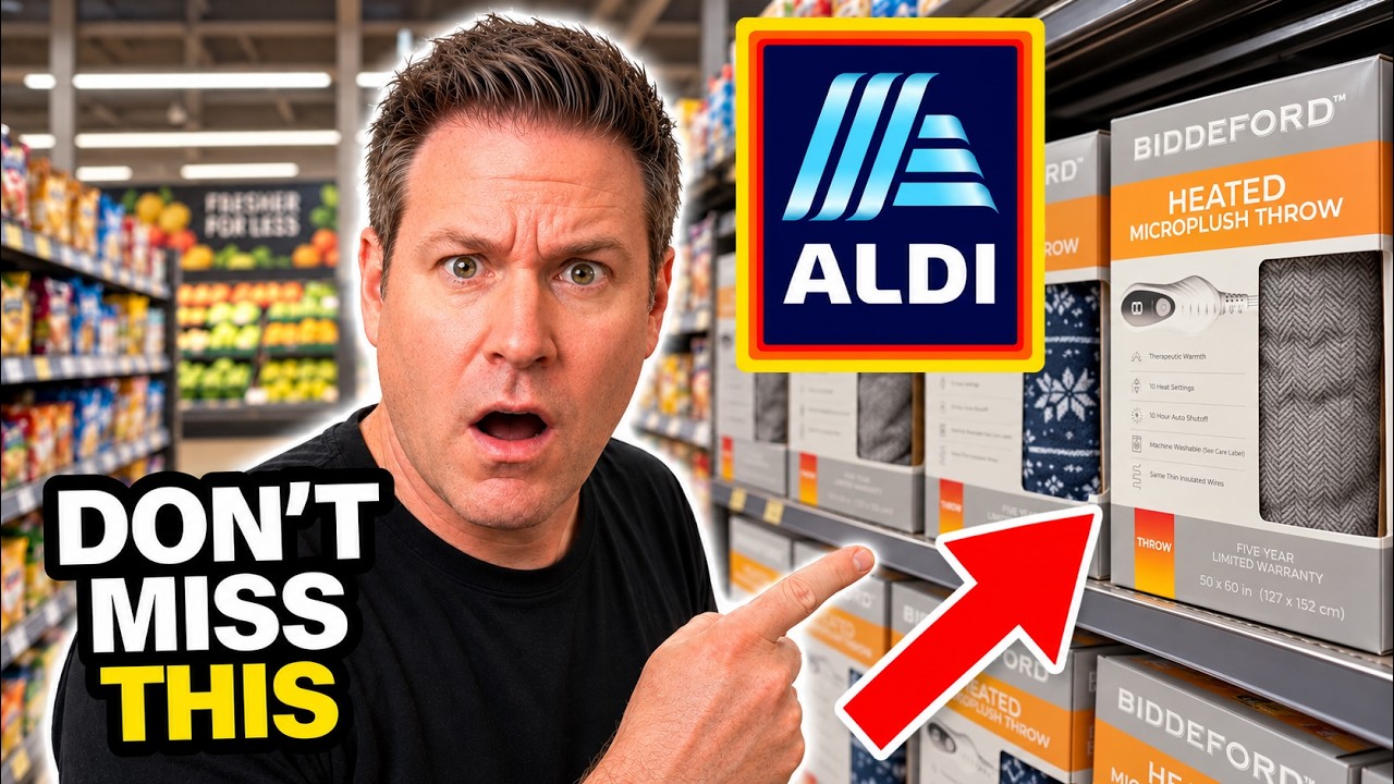 Video thumbnail for NEW at ALDI: 10 Items That WON'T LAST (And 6 to Avoid) - November 2026