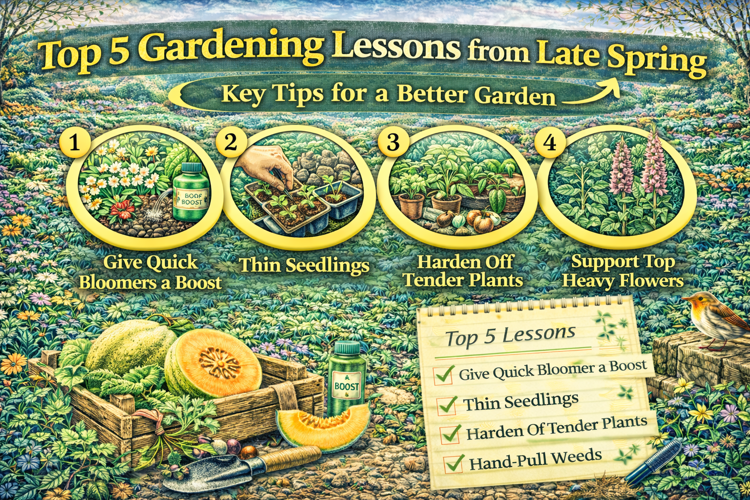Video thumbnail for Top 5 Gardening Lessons from Late Spring | Key Tips for a Better Garden