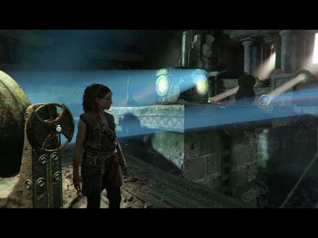 Video thumbnail for Resonance: A Plague Tale Legacy - 5 Desolation It Wrought: Red, Blue, Green Central Pillar Puzzle