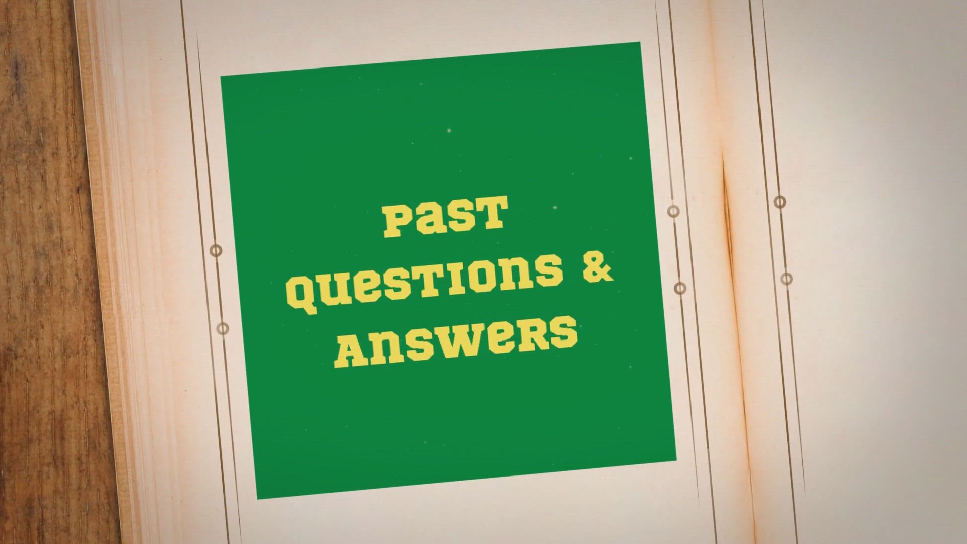 Video thumbnail for All UNICAL GSS Past Questions And Answers Now Available|Download Here