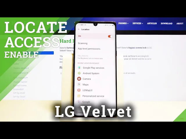 Video thumbnail for How to Deactivate Location Tags in LG Velvet – Turn Off Location Feature