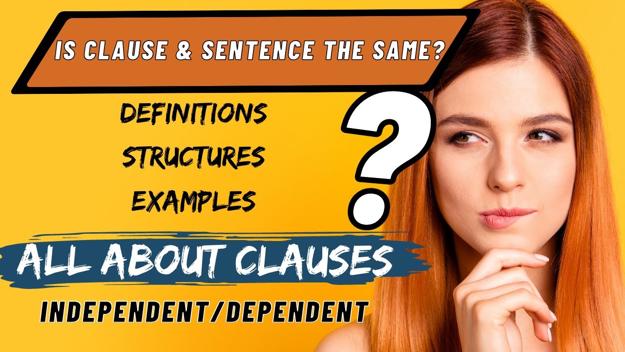 'Video thumbnail for All about Clauses || English Grammar || ESL Advice'