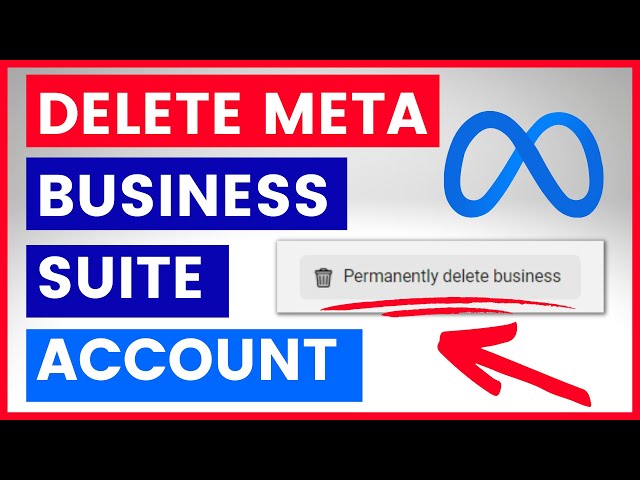 Video thumbnail for How To Delete Meta Business Account? [in 2025]