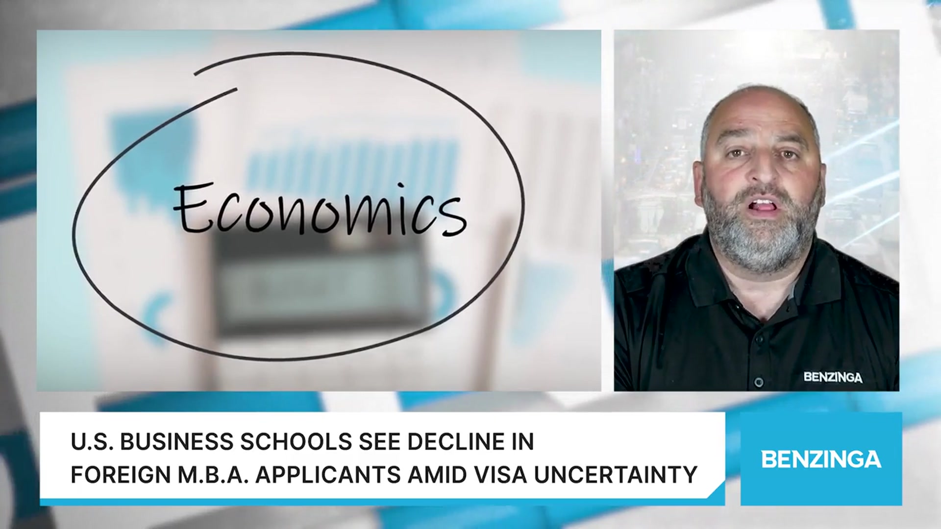 'Video thumbnail for U.S. Business Schools See Decline In Foreign M.B.A. Applicants Amid Visa Uncertainty'