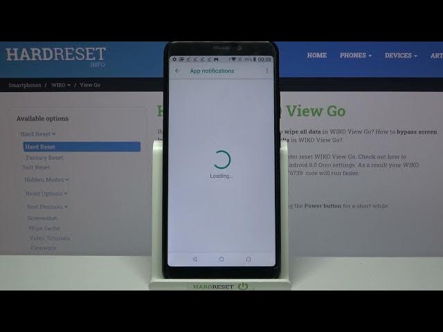 Video thumbnail for Manage Apps Notifications / Apps Settings - WIKO View Go