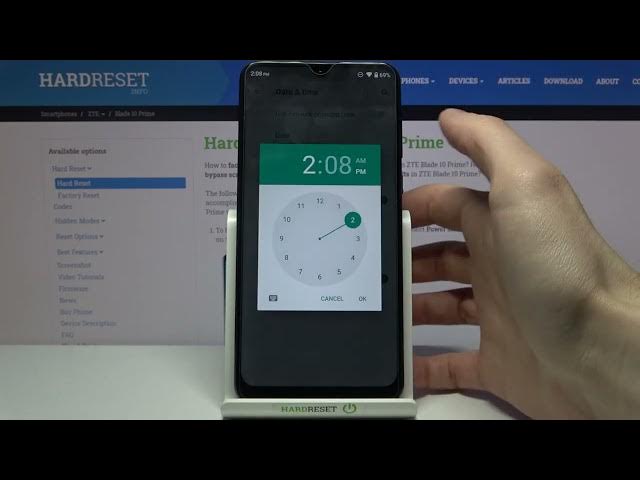 Video thumbnail for How to Change Date & Time on ZTE Blade 10 Prime | Data & Time set up on ZTE Blade 10 Prime