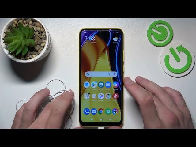 Video thumbnail for How to Connect Headphones to POCO C40 – Plug-In Headphones