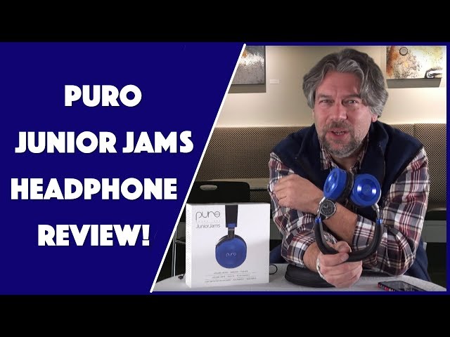 Video thumbnail for Puro Junior Jams Volume Limiting Headphones - REVIEWED