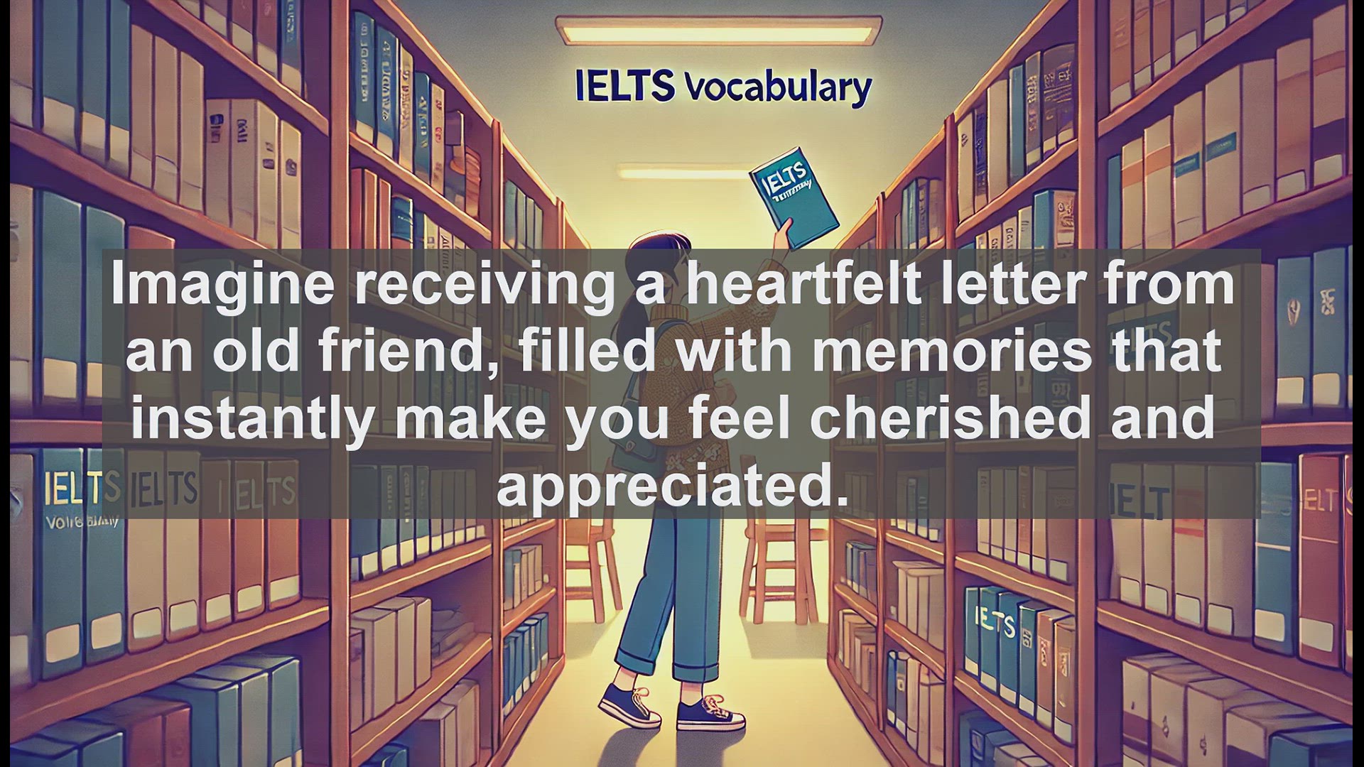 'Video thumbnail for 5000 Must Know IELTS 8.0 Vocabulary - Understanding 'Endear': Winning Hearts and Building Connections'