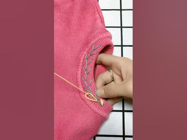 Video thumbnail for There is just something so satisfying about watching this sweater design come together.. ๐งถ #trending