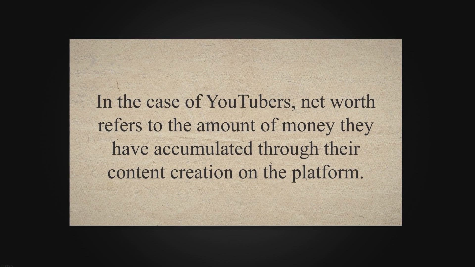Video thumbnail for The Ultimate Guide to Understanding the Net Worth of YouTubers: Exploring Earnings, Top 10 Richest Creators, and Factors Affecting Their Wealth