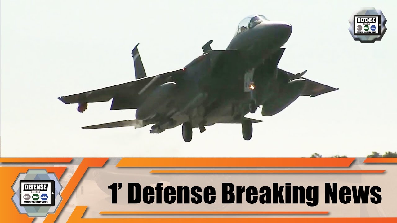 Video thumbnail for Raytheon StormBreaker smart weapon approved for fielding on F-15 Eagle 1' Defense Breaking News