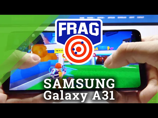 Video thumbnail for Gaming Quality Checkup on Samsung Galaxy A31 - FRAG Pro Shooter Gameplay