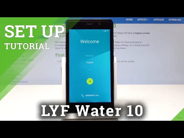 Video thumbnail for Set Up LYF Water 10 - Activation & Configuration
