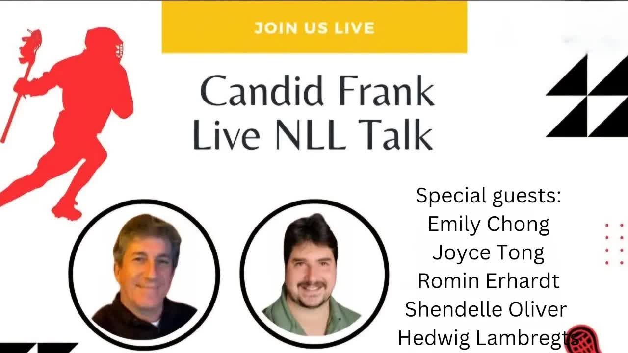 Video thumbnail for NLL Lacrosse Talk with Candid Frank & Gary Groob