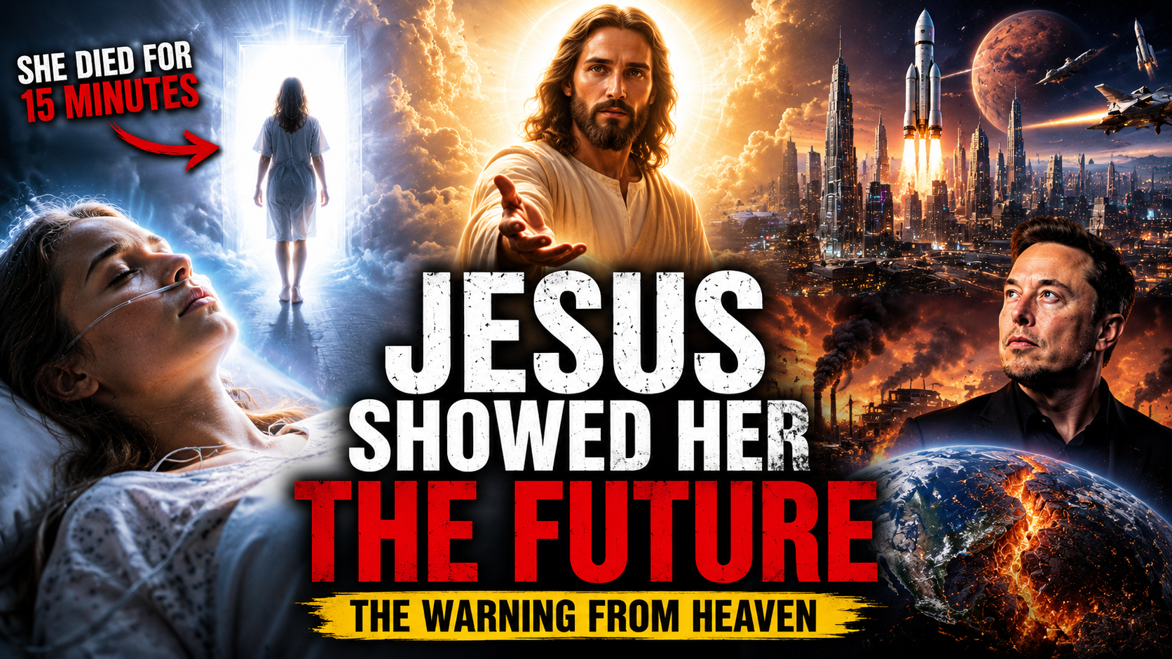 Video thumbnail for She Died for 15 Minutes… What Jesus Showed Her About Humanity Terrified Everyone