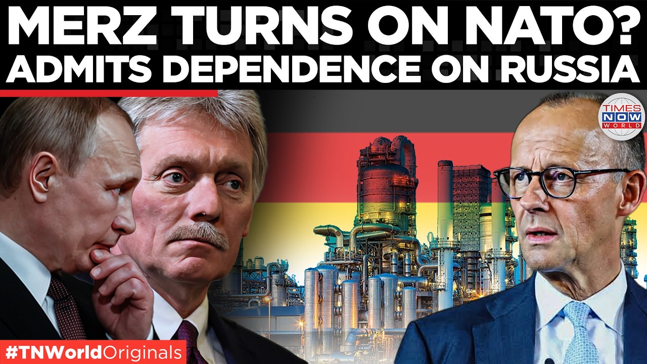 Video thumbnail for MERZ BREAKS RANKS: German Chancellor CONFIRMS Russian Gas Cutoff Caused Prolonged Energy Crisis!