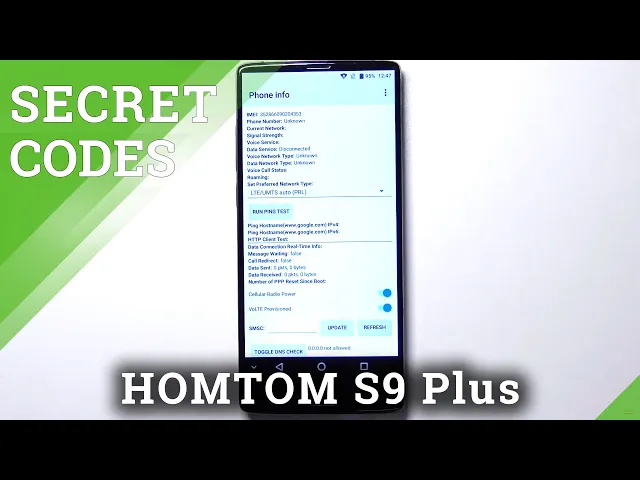 Video thumbnail for Secret Codes for HOMTOM S9 Plus – Enter Hidden Menu