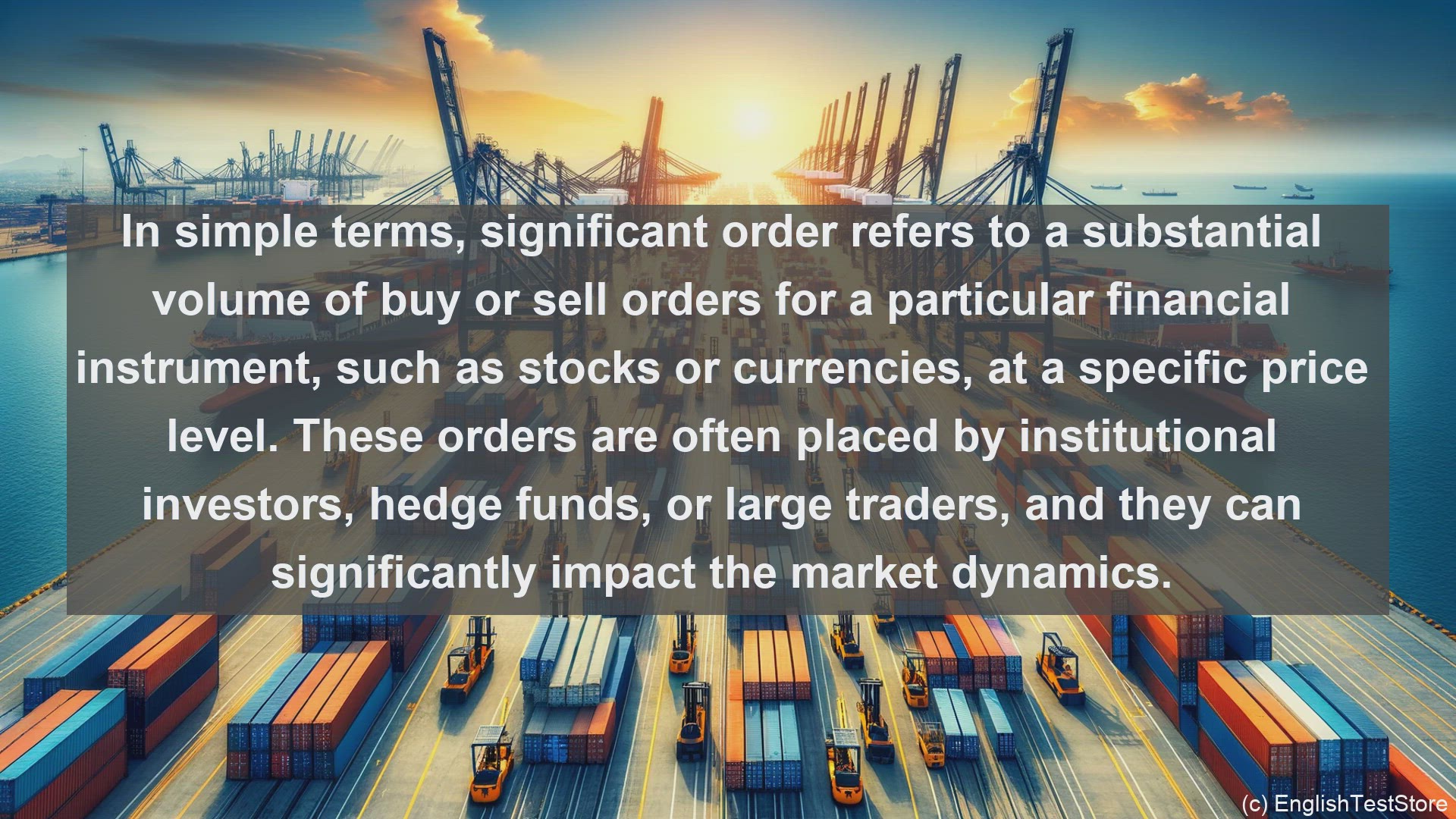 'Video thumbnail for Significant order in economics and finance'