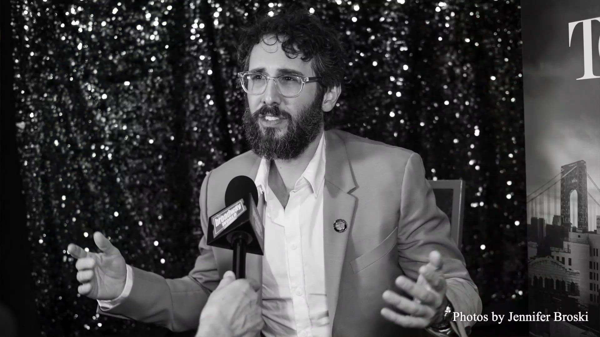 Video thumbnail for Video: Josh Groban Is Full of Joy Over His Tony Nomination