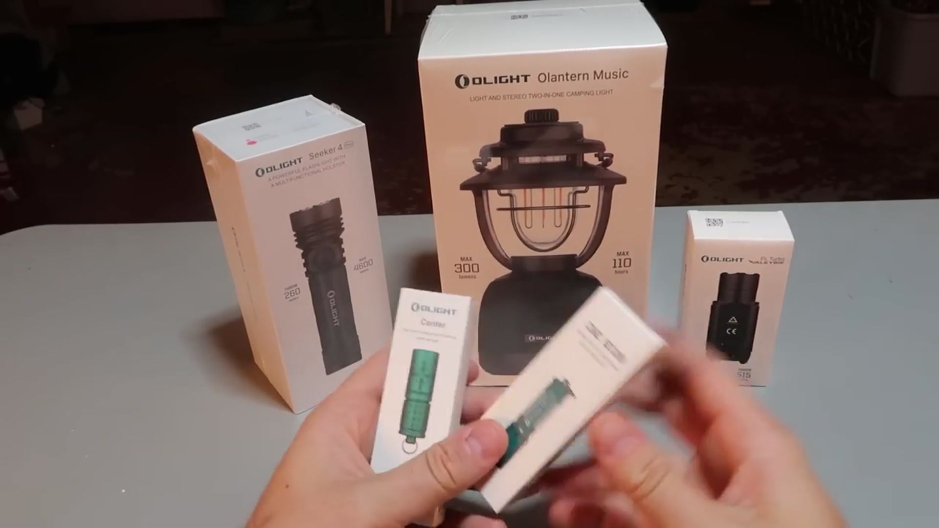 'Video thumbnail for 5 New Olight Flashlights on the Next Level'