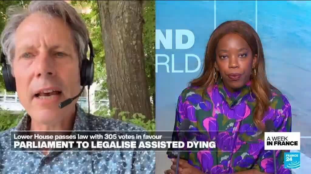 Video thumbnail for France’s lower house approves assisted dying bill with 305 votes in favor