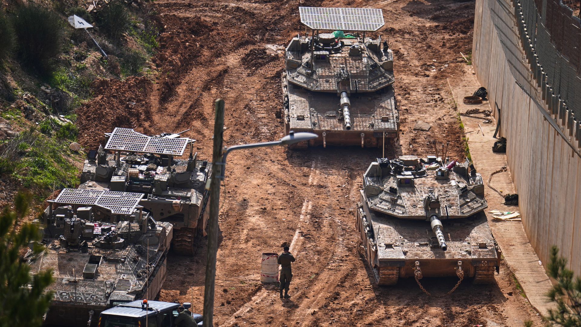 Video thumbnail for Israeli military advances into Lebanon amid escalating clashes with Hezbollah
