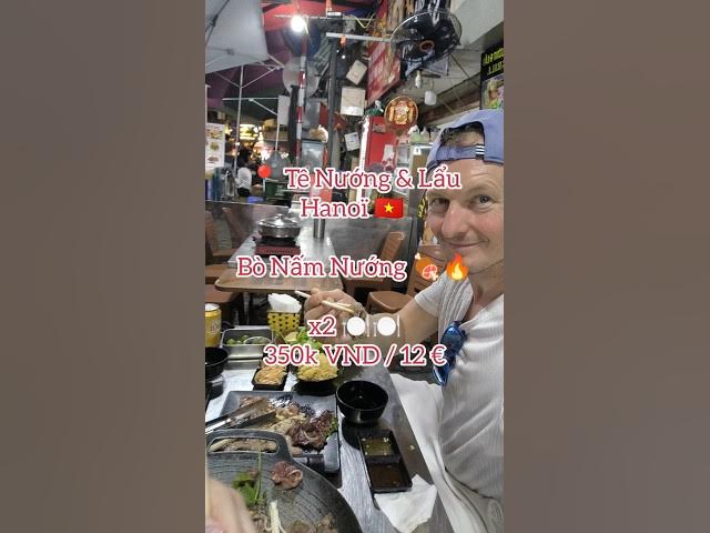 Video thumbnail for 🔥 Dîner BBQ à Hanoï pour 2 – Seulement 350k VND (≈13€) !