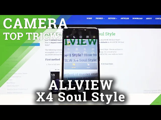 Video thumbnail for Camera Top Tricks in ALLVIEW X4 Soul Style – Best Camera Features