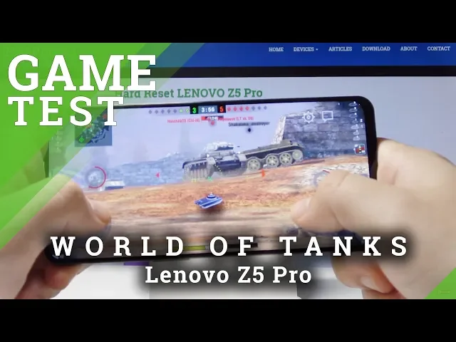Video thumbnail for Lenovo Z5 Pro Playing World Of Tanks - WOT Settings / GamePlay Lenovo
