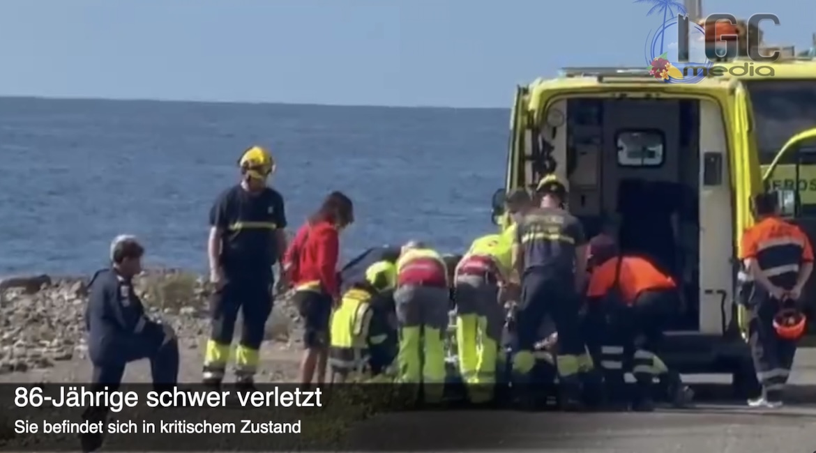 'Video thumbnail for 86-Jährige schwer am Playa del Cura verletzt'