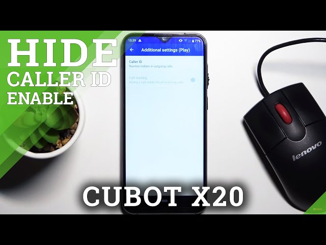 Video thumbnail for How to Show/Hide Caller ID in CUBOT X20 – Call Settings