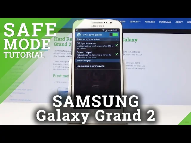 Video thumbnail for Power Saving Mode in SAMSUNG Galaxy Grand 2 - Extend Battery Life