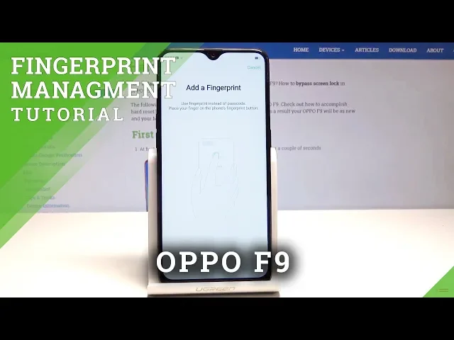 Video thumbnail for How to Add Fingerprint in OPPO F9 – Set Up Fingerprint Protection