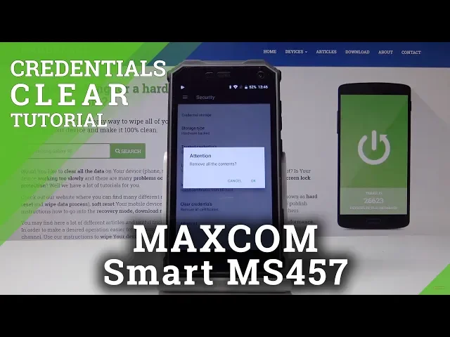 Video thumbnail for MAXCOM Smart MS457 Strong Clear Credentials