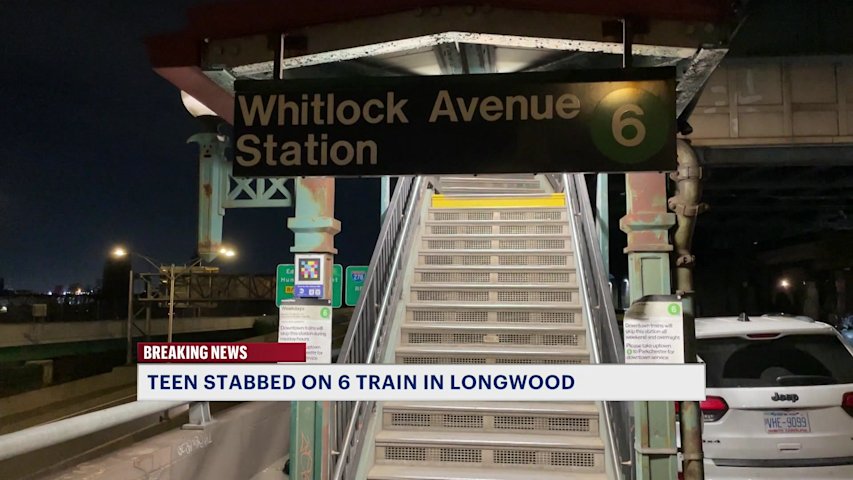 Video thumbnail for 15-year-old boy stabbed on train after attempted robbery in Longwood