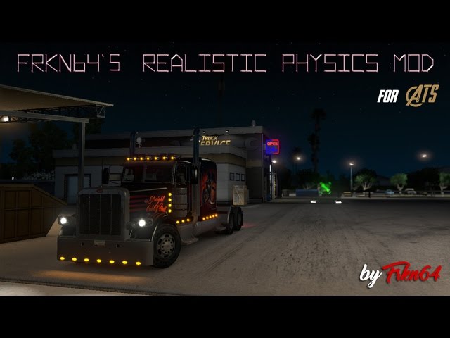 Video thumbnail for ATS | Frkn64's Realistic Physics Mod v1 [with RGM 1.7]