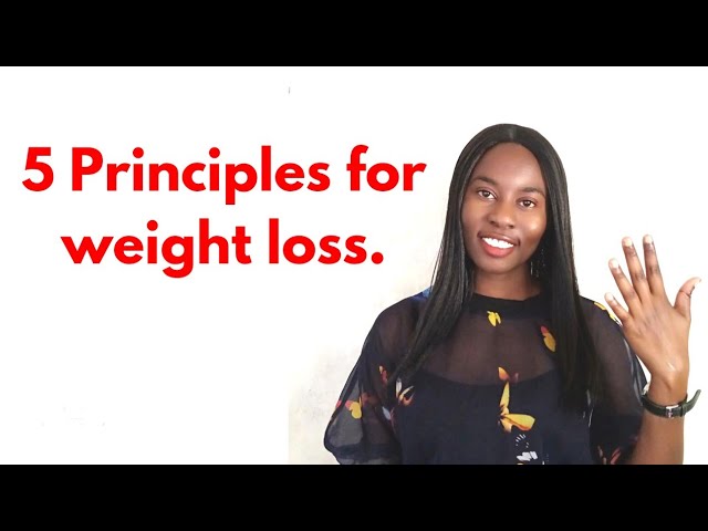 'Video thumbnail for 5 Principles for weight loss || Simple Nutrition'